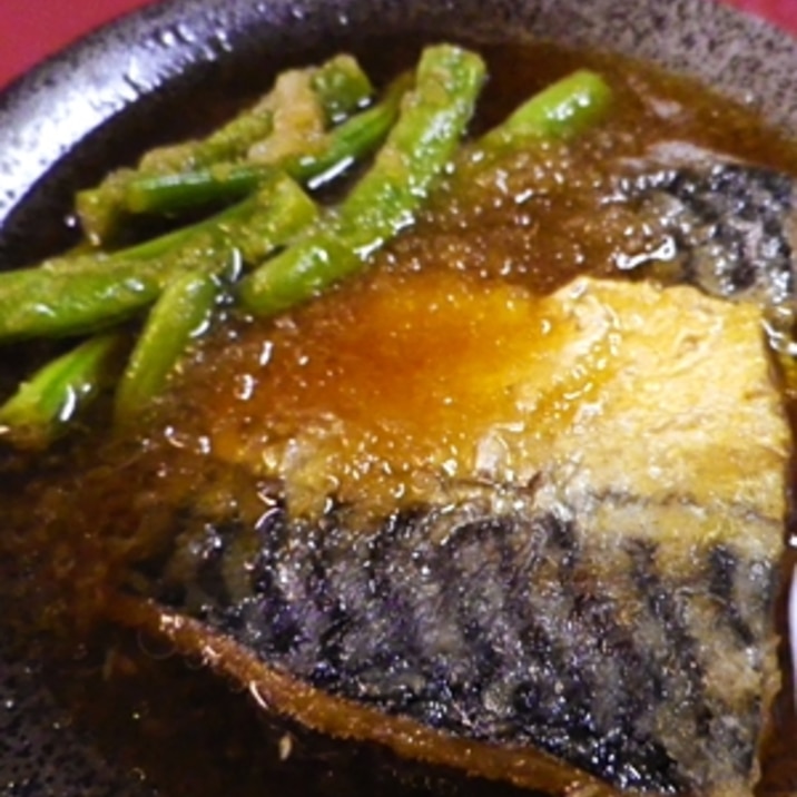 揚げ焼き鯖のおろし煮